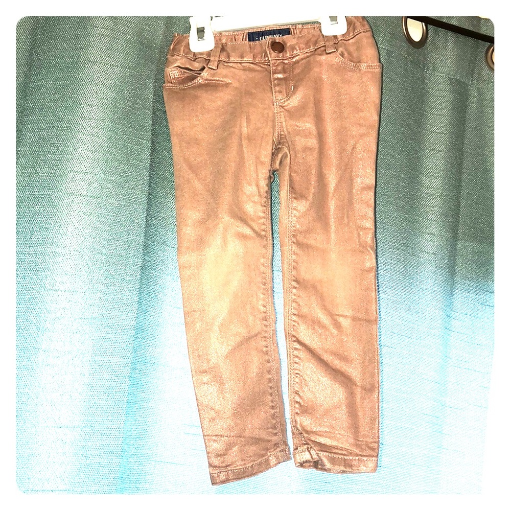 Rose Gold Girls Jeggings